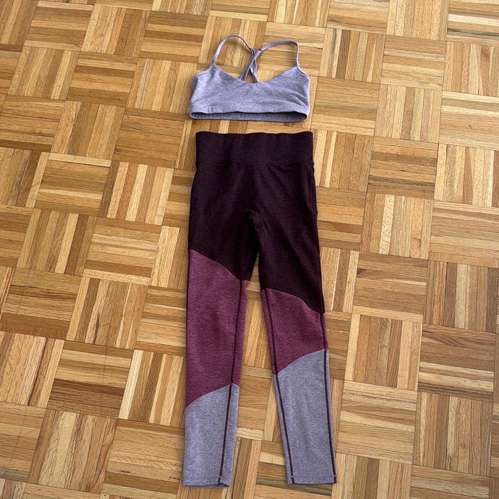 WE ME sports bra and leggings
